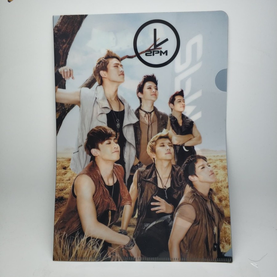 

Map folder A4 plastik / plastic KPOP / K-pop 2PM / 2 PM import