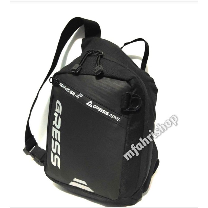 tas sling bag - slingbag pria Gress Adventure outdoor