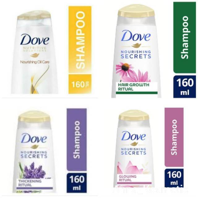 DOVE SHAMPOO ALL  160ML /70Ml