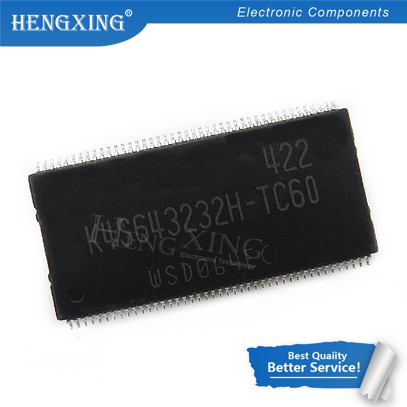 10pcs Ic K4S643232E-tc60 K4S643232Sparepart Komponen Elektronik Chip H-TC60 K4S643232H TSOP-86