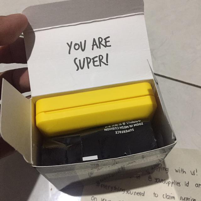 Superface Zoom In Mesh Cushion Paket Termasuk Refill