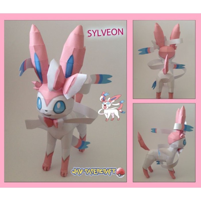 Pokemon Sylveon Papercraft