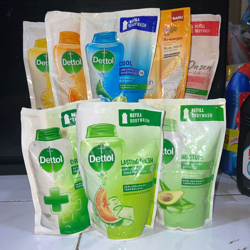 Dettol Bodywash 410gr Random Kemasan Lecek