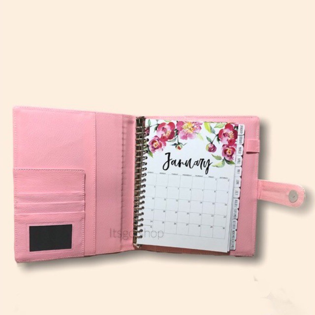 

12 LEMBAR PEMBATAS BINDER / BINDER DIVIDER KALENDER PLANNER