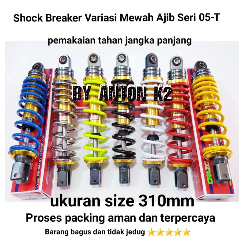 Ukuran Shock Mio M3 - Homecare24