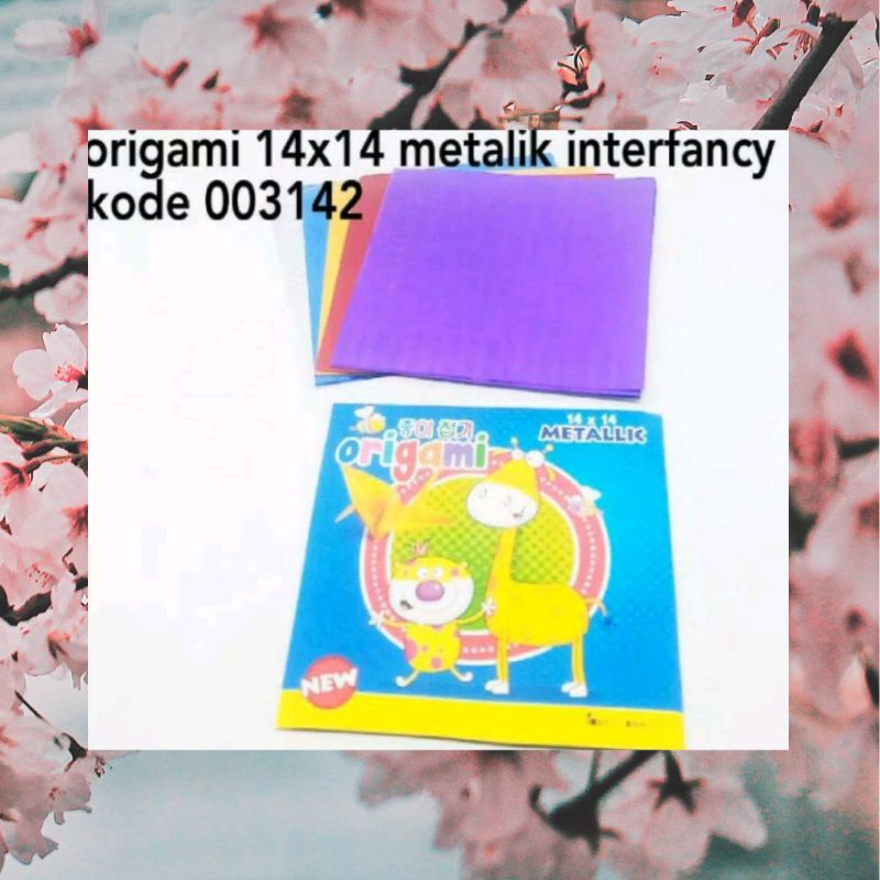 

kertas Origami metalik