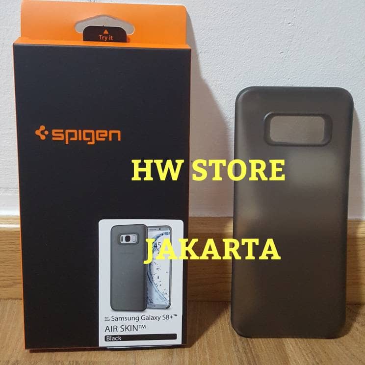 PROMO ORIGINAL SPIGEN AIR SKIN SAMSUNG GALAXY S8+ / S8 PLUS - BLACK
