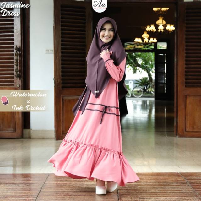 Gamis Jasmin set jilbab by aden