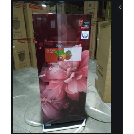 Kulkas TOSHIBA RD235CC/26 motif bunga