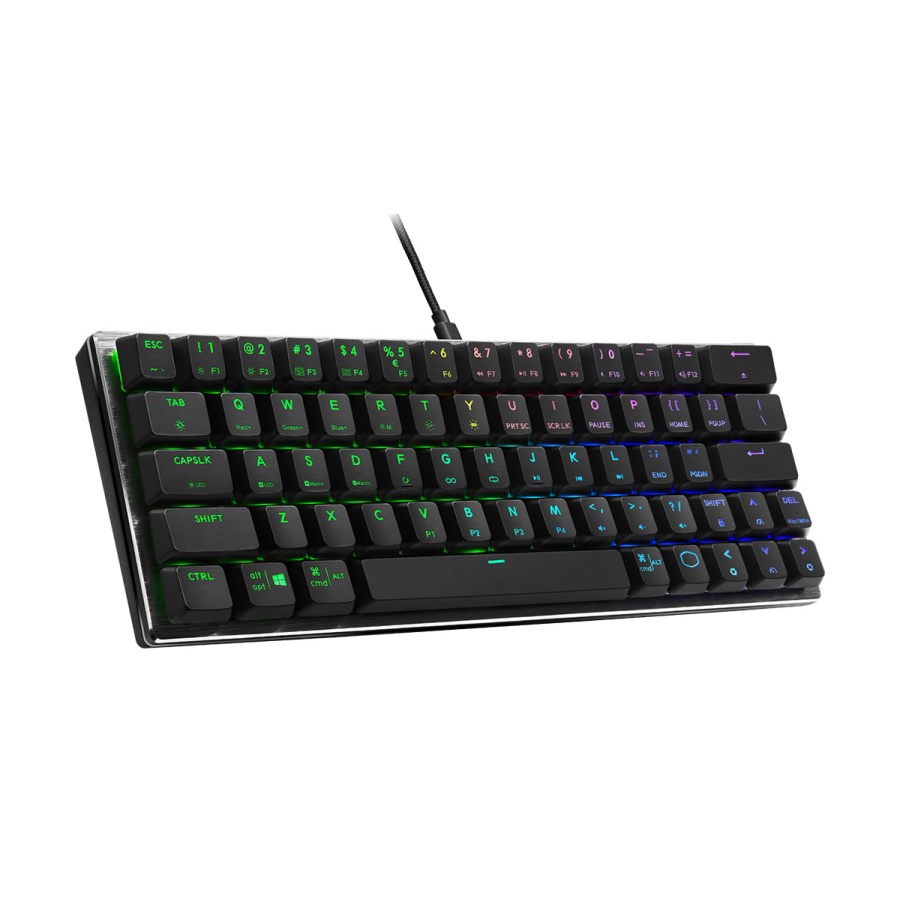 Keyboard Cooler Master SK620 Low Profile 60% Mechanical RGB - Gaming