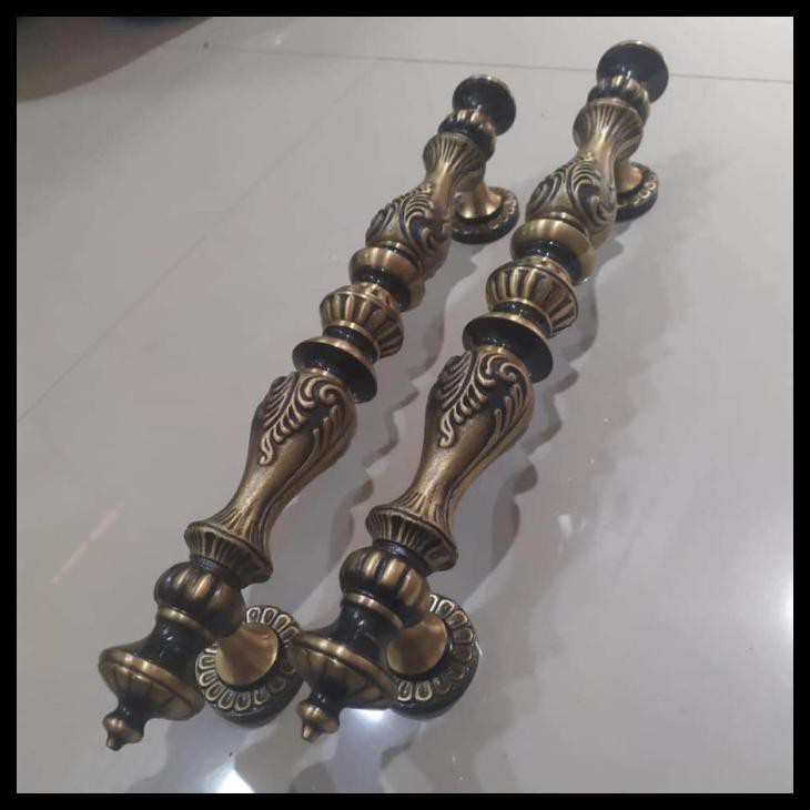 PROMO HANDLE PINTU BUNGA UKIR GAGANG PINTU ANTIK