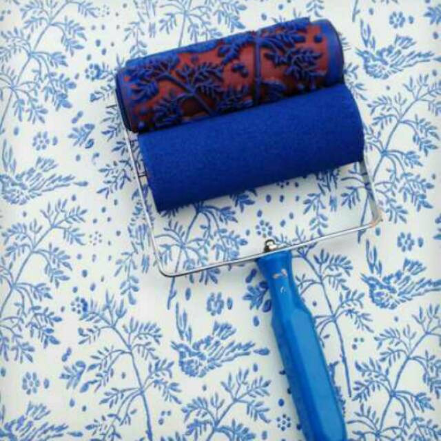 Roll cat motif dinding ruangan