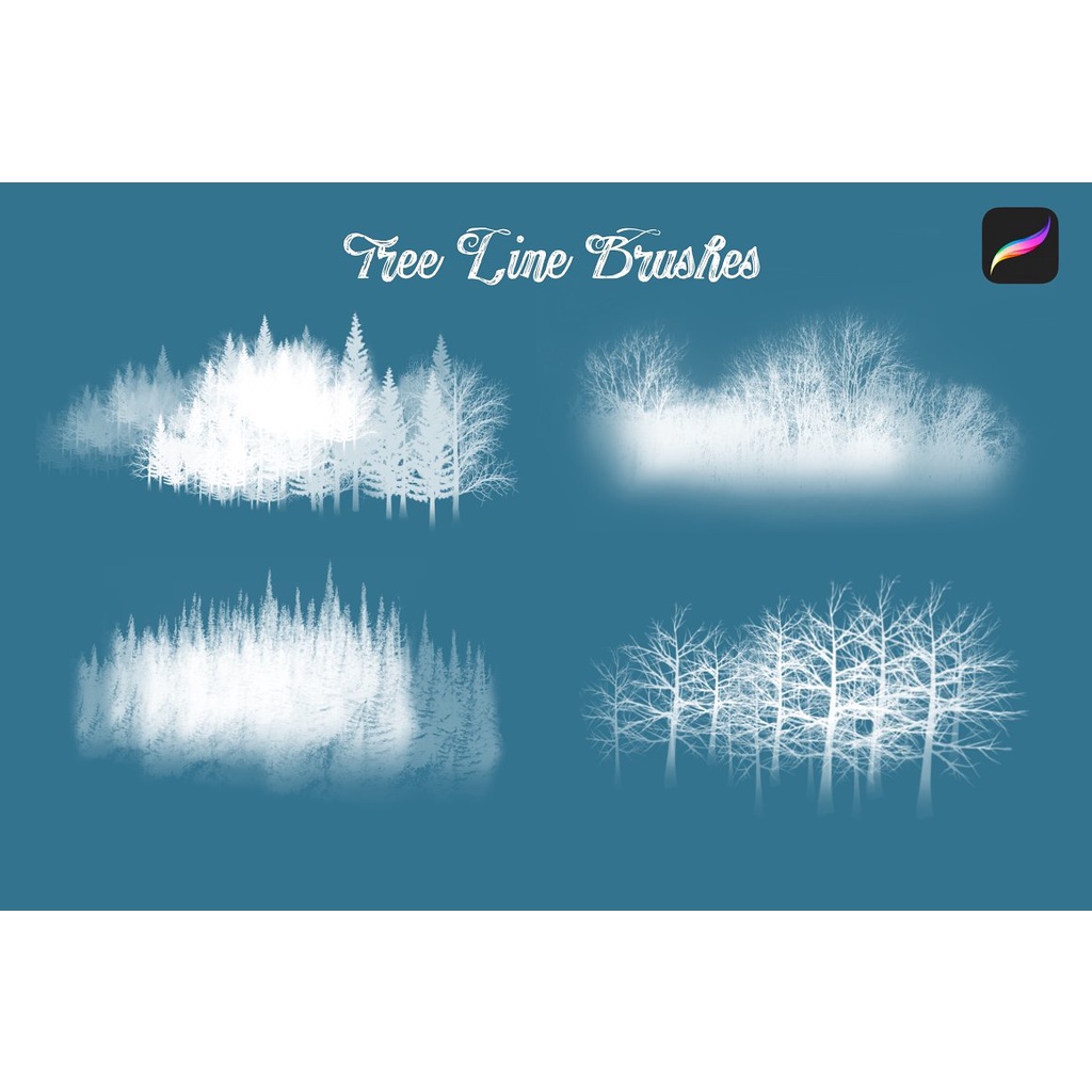 Procreate Brush - Forest Tales Set for Procreate