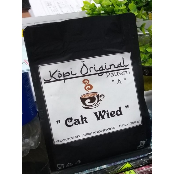 

Kopi Bubuk Robusta Dampit Dark Roast Cak Wied Pattern " A " nett : 200 gr