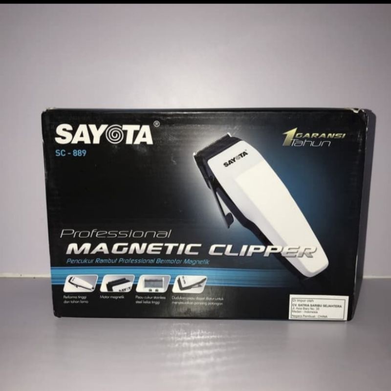 SAYOTA HAIR CLIPPER SC 889 MAGNETIC ALAT CUKUR RAMBUT