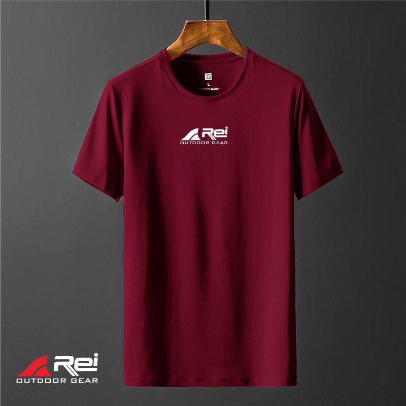 Tshirt Baju Kaos Distro Rei logo Tengah / Kaos Distro Pria Wanita