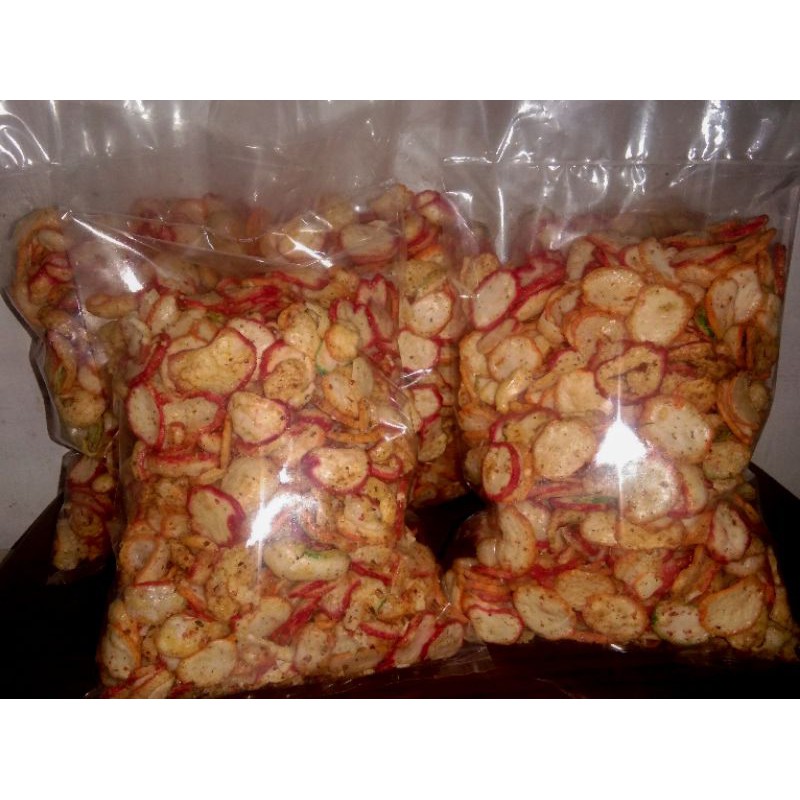 

Kerupuk seblak kencur pedas 250 gram