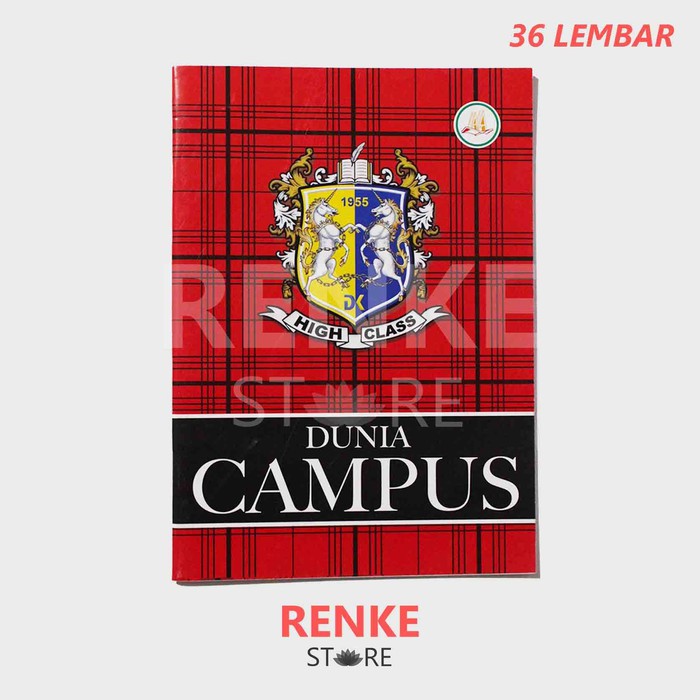 

nn Buku Tulis Kampus AA 36 Lembar 10 Buku - Boxy Sekolah SMP SMA