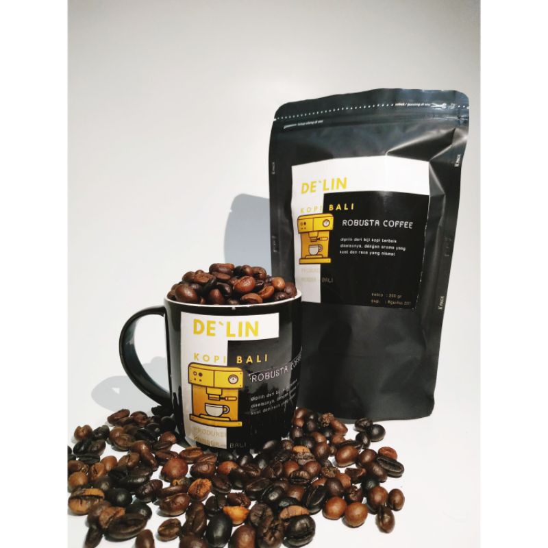 

DeLin Kopi Bali Robusta BIJI 100% ASLI