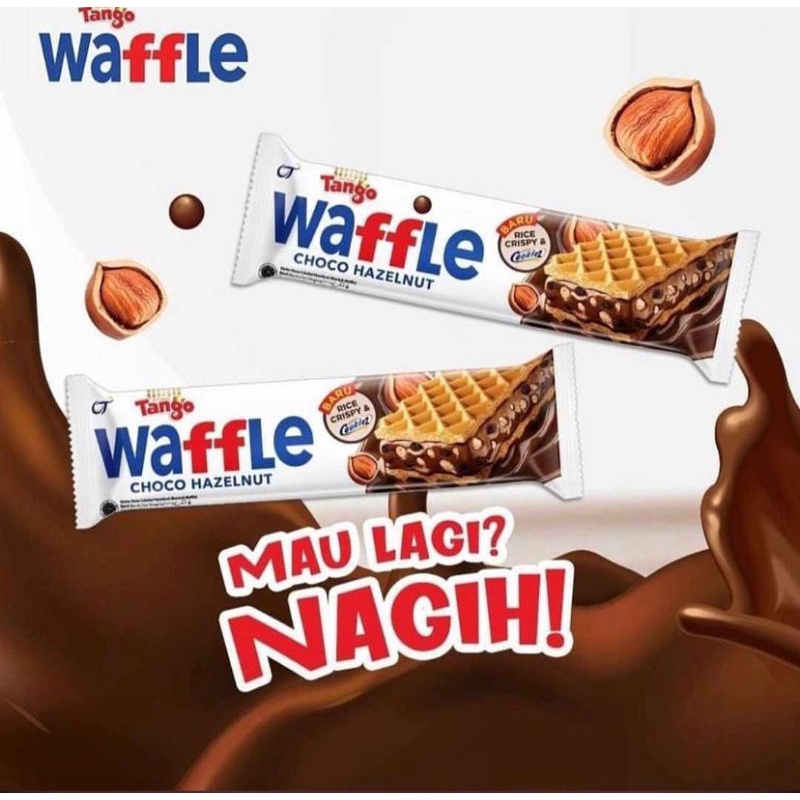 

WAFFLE TANGO CHOCO HAZELNUT 12PCS x 25GR