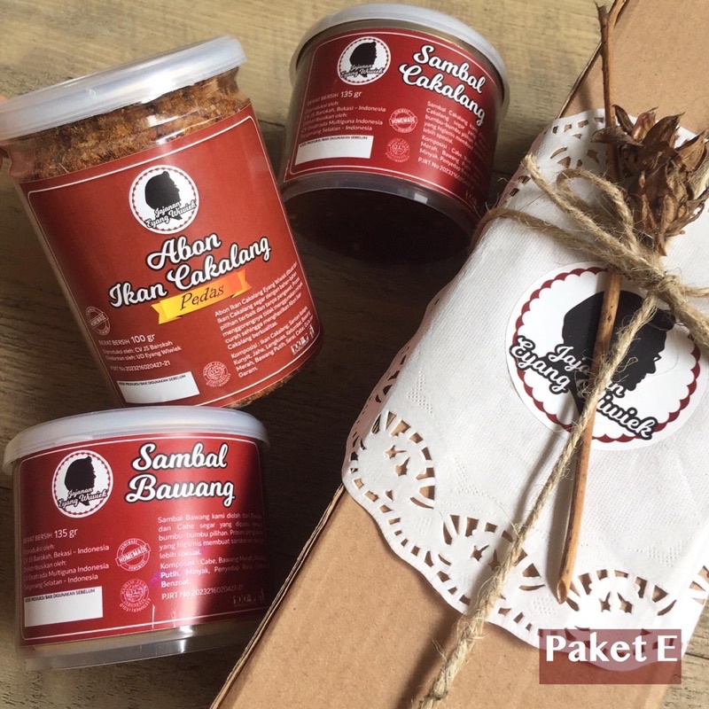 

Hampers Bingkisan Parcel Sambal & Abon Jajanan Eyang Wiwiek Paket E