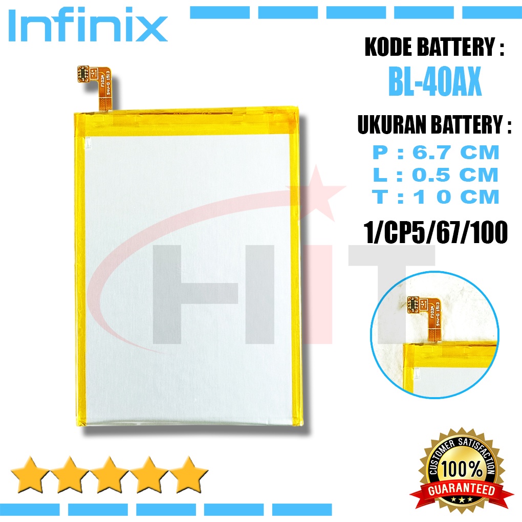 Baterai Battery Ori INFINIX BL-40AX Infinix Hot Note X551