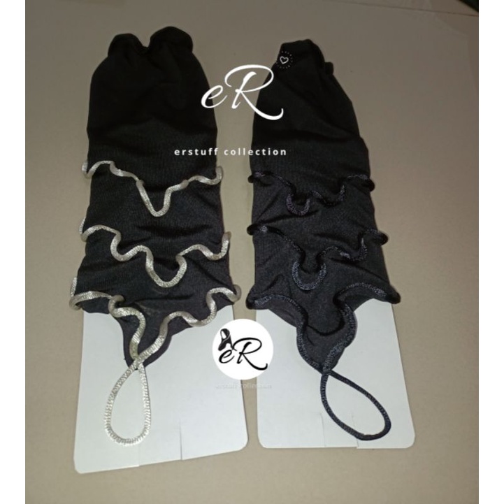 HANDSOCK RING CURLY / MANSET CURLY KRIWIL SENADA KOMBINASI