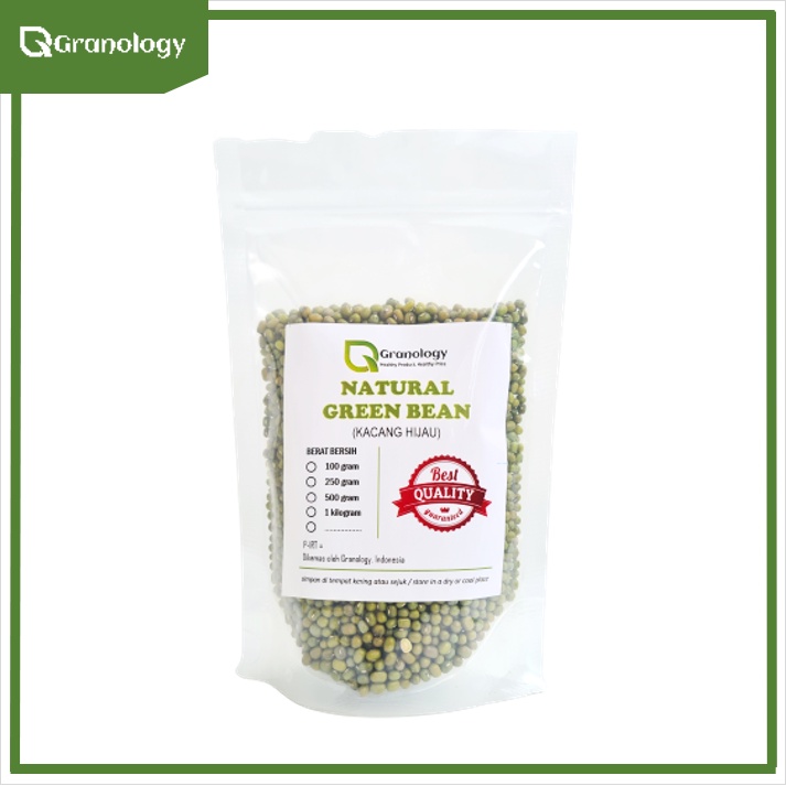 Kacang Hijau / Green Mung Bean (250 gram) by Granology