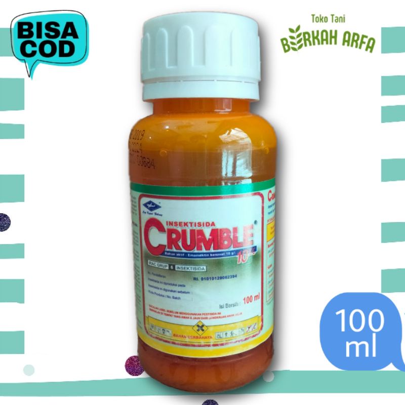 Insektisida CRUMBLE 10 EC 100 ml