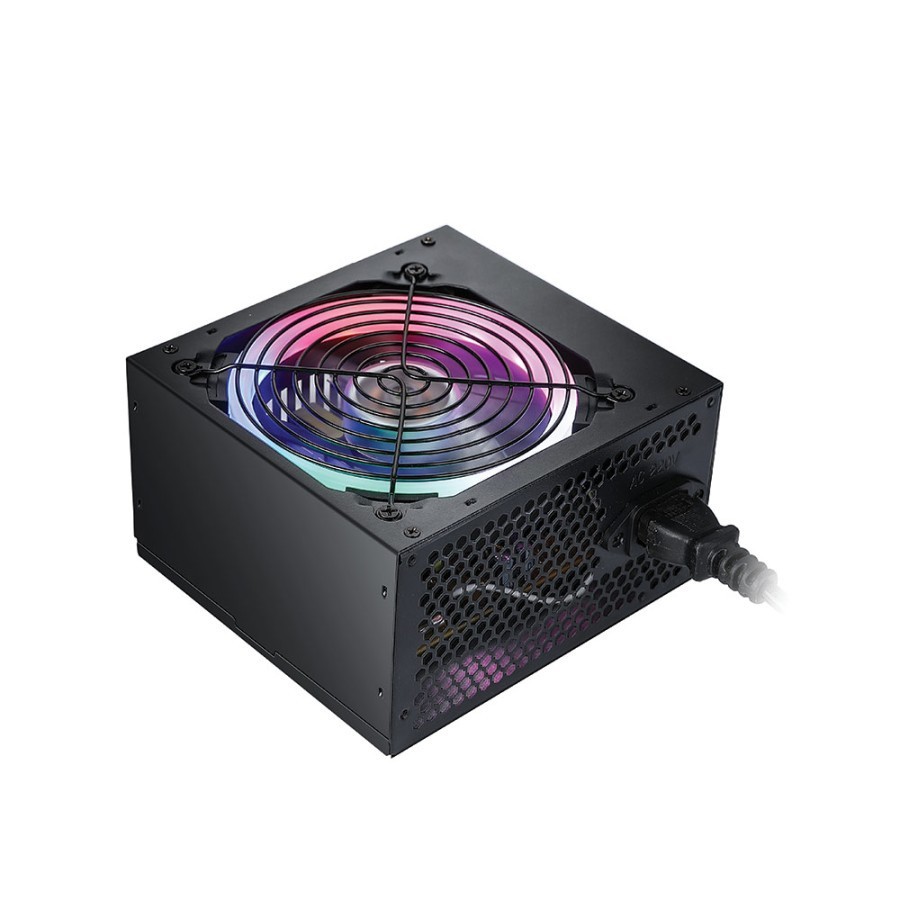 Power Supply PSU Gaming ILLUPRO Fan RGB 6pin 230W 230Watt Pure - POWER SUPPLY GAMING RGB