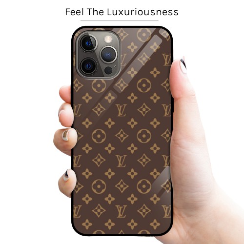Premium case fuze glass louis vuitton/ lv for iphone 12 pro max/12 pro/12/12 mini/11 pro max/11 pro