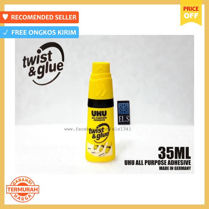 

Uhu Twist & Glue - Pengikat & Perekat - Lem Kertas