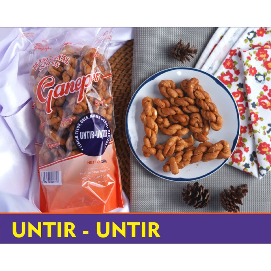 

Untir - untir Snack Camilan Renyah Oleh - Oleh Khas Solo