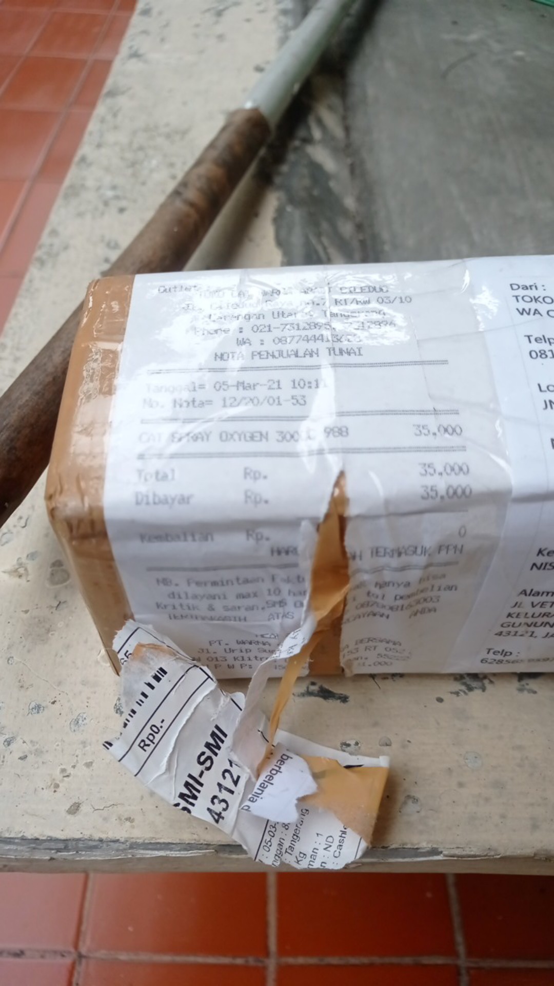 Cat Pylox Oxygen Warna Tembaga 300cc Tools N Parts