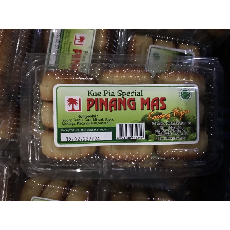 

kue pia pinang mas/ kue pia special