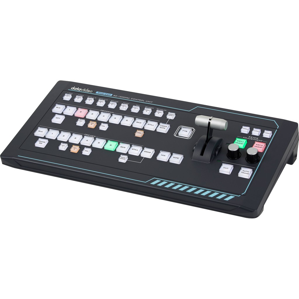 Datavideo SE-1200MU 6 Input HD Digital Video Switcher + Datavideo RMC-260 Remote Control for SE-1200