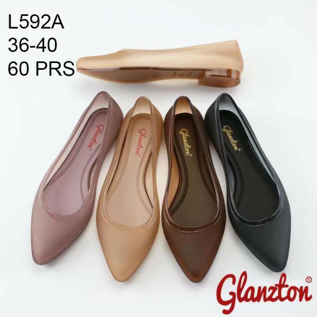 JELLY SHOES WANITA GLANZTON L592A