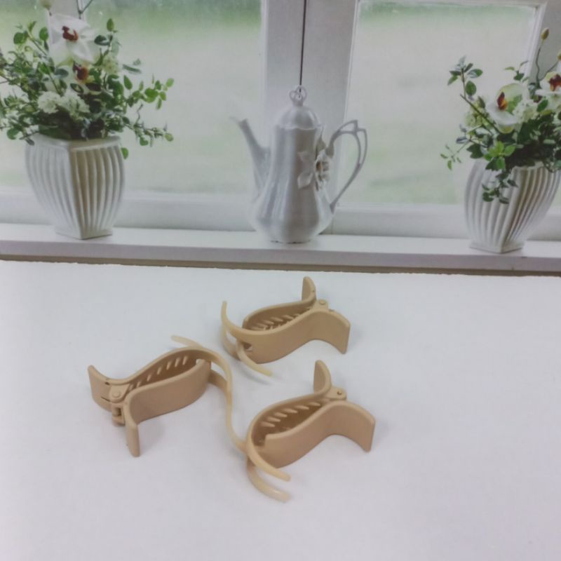 Jedai Ikan Jepit Rambut Doff Jepitan Polos