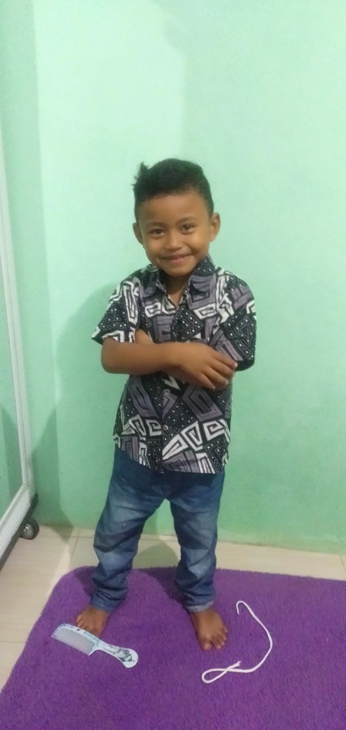 Baju Batik Anak/hem Batik Anak Cowok/batik Anak Laki-laki
