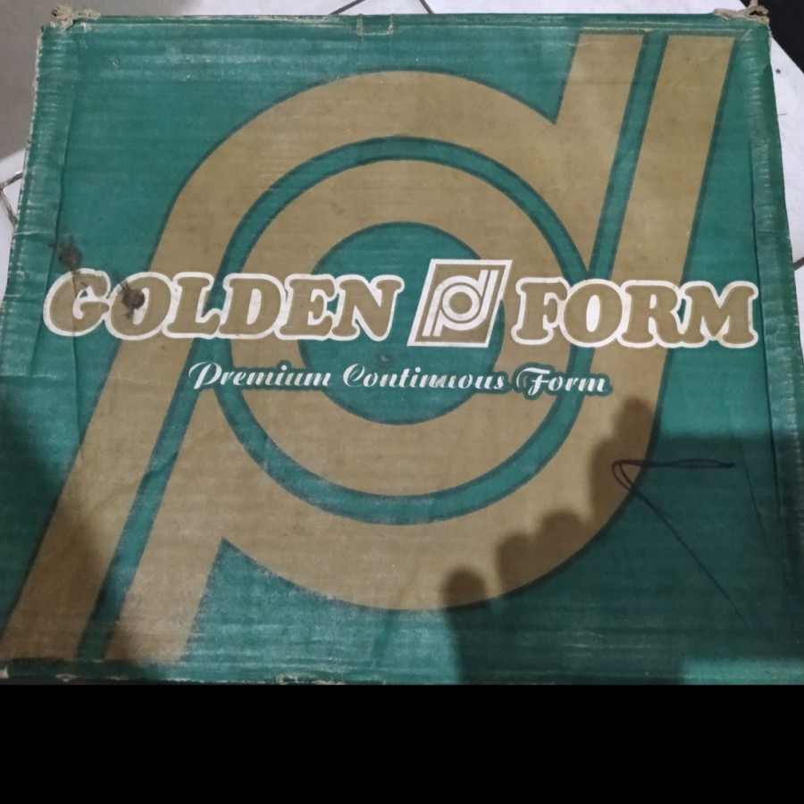 

Continuous Form Golden form Uk. 9.5x11" 2 ply warna