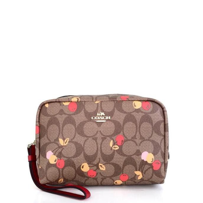 

COACH Boxy Cosmetiq Case in signature / b |ORIGINAL KUALITAS |HOTLIST | TERBARU | GROSIR | DS