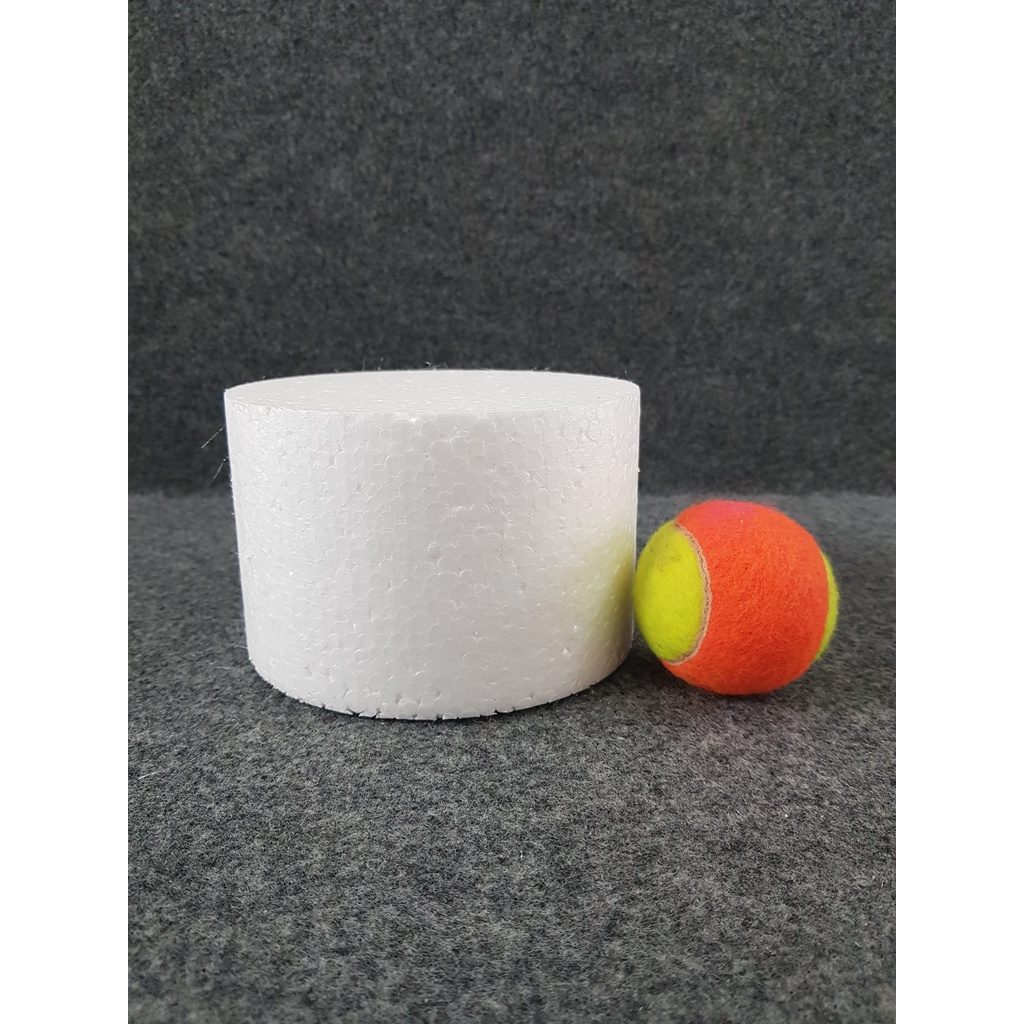 Dummy Styrofoam Bulat D.10cm x T. 10cm