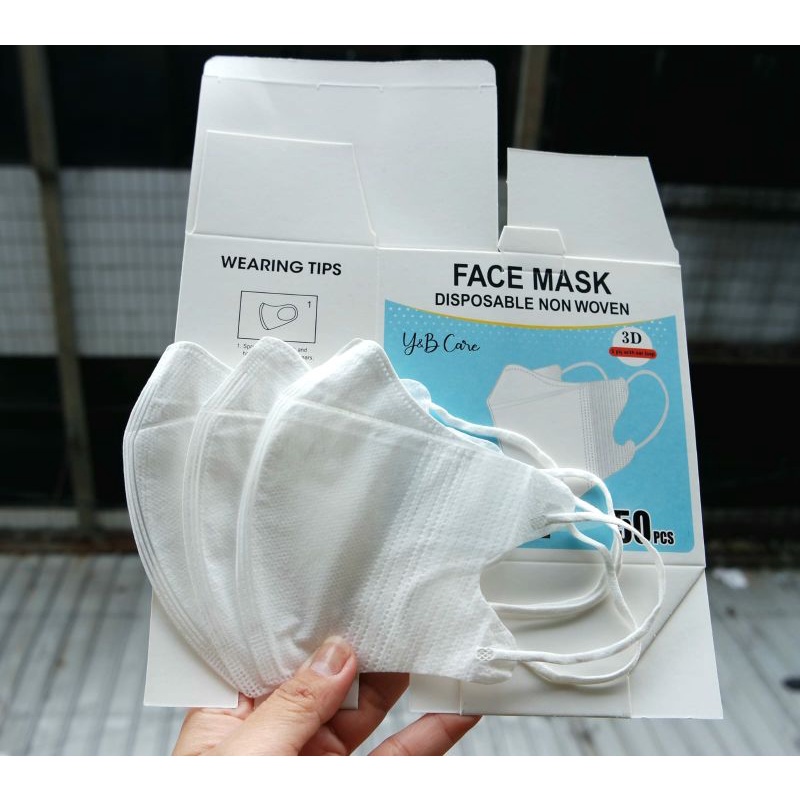 DUCKBILL Y&B FACE MASK putih