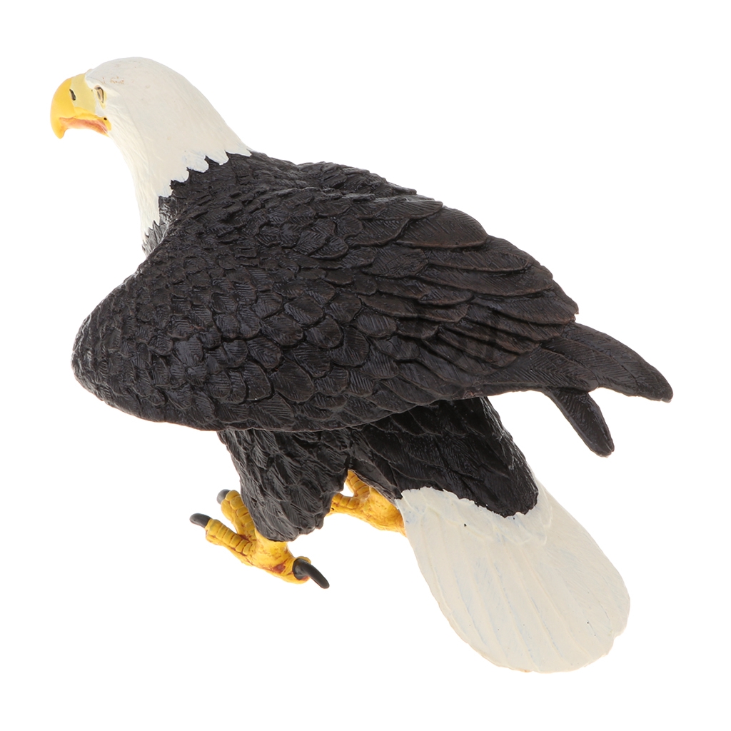 6.3&quot; Plastic Bald Eagle Flying/Sea/Bird Animal Figure Kids Educational Toy Gift Animal Model