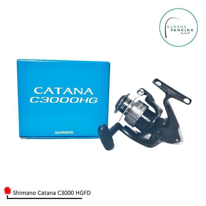alat pancing mantul habis Reel Shimano Catana C3000 HGFD
