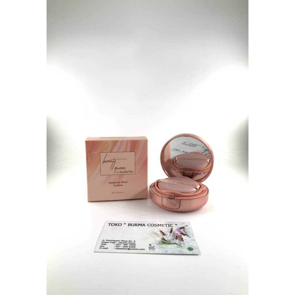MUSTIKA RATU BEAUTY QUEEN GORGEOUS GLOW PORELESS CUSHION 15GR - NUDE