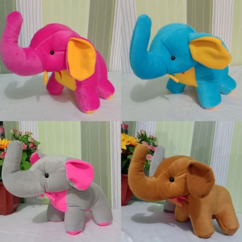 Boneka Gajah 35 cm / Elephant / Binatang