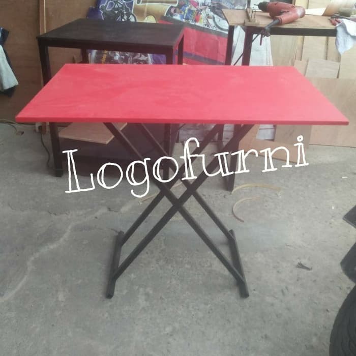 Meja lipat 70x60x80cm