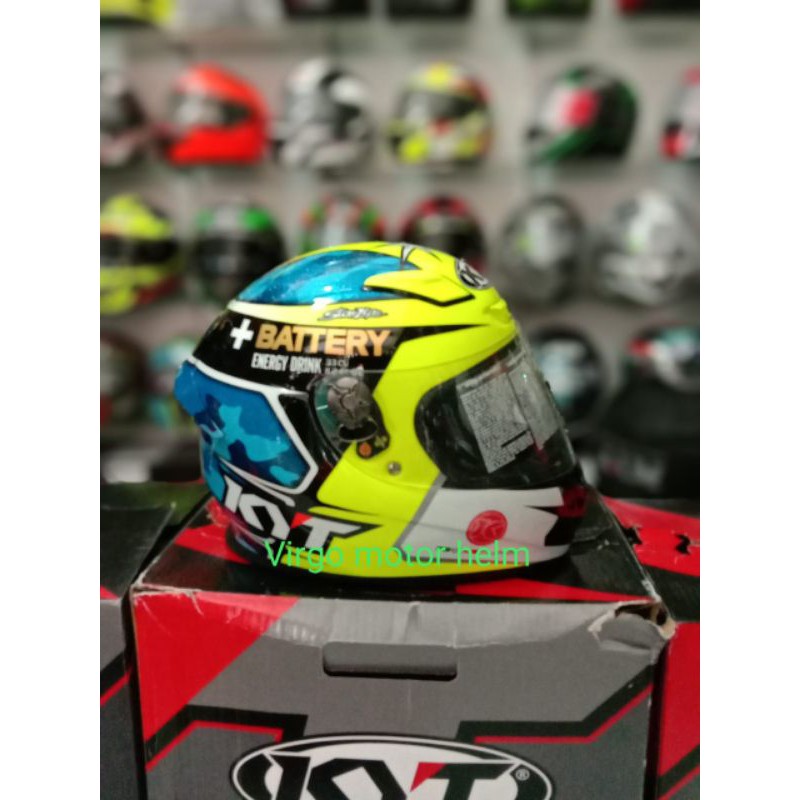 KYT KR-1 SE ALEIX ESPARGARO REPLIKA.FREE VISOR DARK SMOKE.