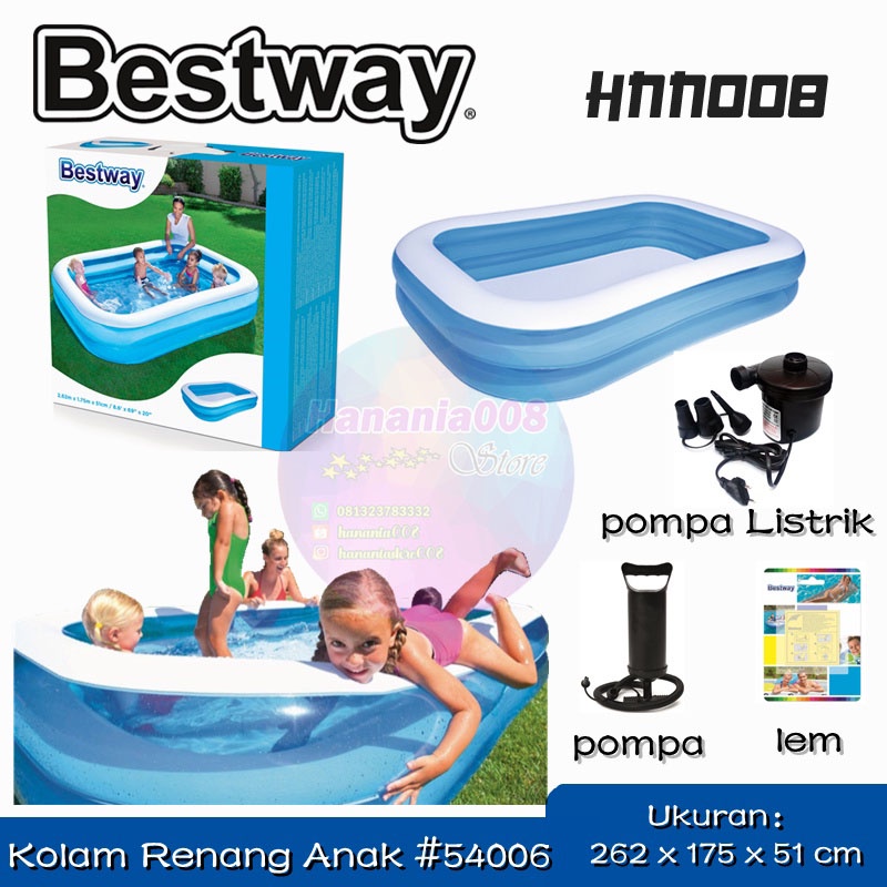 Bestway 54005 54006 54009 Kolam Renang Anak / Kolam Anak Jumbo
